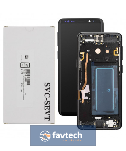 Samsung Galaxy SM-S9 G960-LCD Display + GREY + GH97-21696C