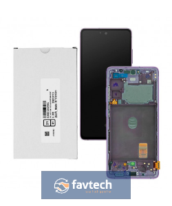 Samsung Galaxy SM-S20 FE G780,781-LCD Display + LAVENDER + GH82-24219C