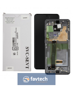 Samsung Galaxy SM-S20 ULTRA G988-LCD Display + GREY + GH82-26033B
