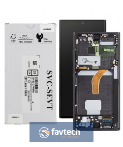 Samsung Galaxy SM-S22 ULTRA S908-LCD Display + BLACK + GH82-27488A