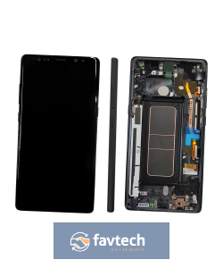 Samsung Galaxy SM-NOTE8 N950-LCD Display + BLACK + GH97-21065A