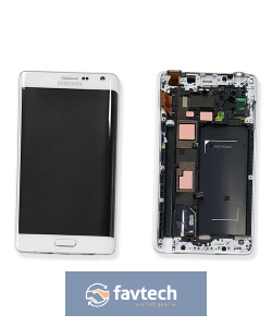 Samsung Galaxy SM-NOTE EDGE N915-LCD Display + WHITE + GH97-16636B
