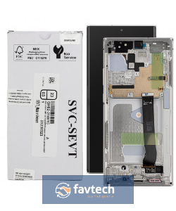 Samsung Galaxy SM-NOTE 20 ULTRA N985,N986-LCD Display + WHITE + GH82-23622C