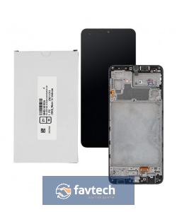 Samsung Galaxy SM-A326-LCD Display + BLACK + GH82-25121A