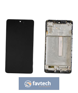 Samsung Galaxy SM-M536-LCD Display + BLACK + GH82-28812A